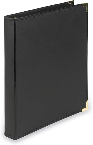 Samsill Classic Collection Executive Presentation 3 Ring Binder/Portfolio Binder، 1 بوصة، حلقة دائرية نحاسية (تحمل 200 ورقة)، عنابي in Saudi Arabia
