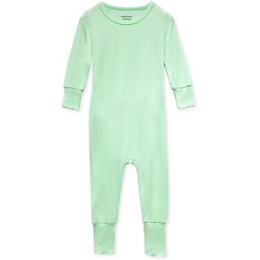 HUGH & HONEY SnugFlex™ Romper, Bamboo Viscose, Baby and Toddler Pajamas, No Zip with Convertible Hands and Feet Coverage