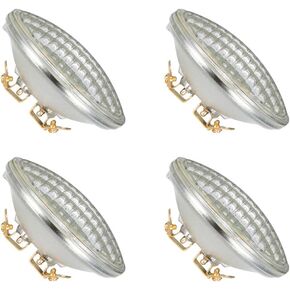 Haian Support PAR36 LED Landscape Bulb, 6W(50W Halogen Equivalent), 12V Low Voltage Tractor Light, 6W 700LM - 3000K Warm White - 12V AC/DC - 4 Pack
