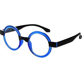 Eyekepper Round Reading Glasses for Women Retro Readers Eyeglasses - Red +1.25 in Saudi Arabia