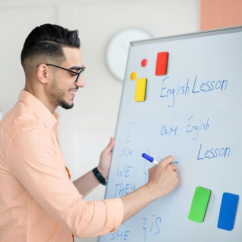 OWLKELA Magnetic Dry Erase Erasers, Assorted, White Board Erasers, 4 Pack, Dry Erase Board Erasers, Magnetic Whiteboard Eraser in Saudi Arabia