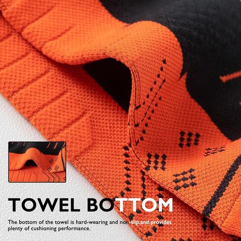 Running Socks Breathable Athletic Socks,Cushion Ankle Socks For Men And Women 6pairs in Saudi Arabia