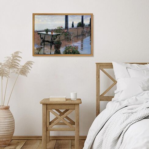Kollcolor Framed Canvas Wall Art for bathroom living room decor, A Villages Fields Wall Art Prints, 8x10in Bathroom Decor Wall Art Vintage Wall Decor Bathroom Decor in Saudi Arabia