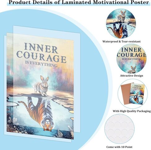 FLYAB Mindset هو كل شيء جدار الفن - 11.2x16.5 ''ملصقات تحفيزية للفصل الدراسي مكتب المدرسة جدار ديكور ورقة شعار ملهم إيجابي للطلاب في سن المراهقة مكان العمل in Kuwait