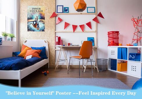 FLYAB Mindset هو كل شيء جدار الفن - 11.2x16.5 ''ملصقات تحفيزية للفصل الدراسي مكتب المدرسة جدار ديكور ورقة شعار ملهم إيجابي للطلاب في سن المراهقة مكان العمل in Kuwait