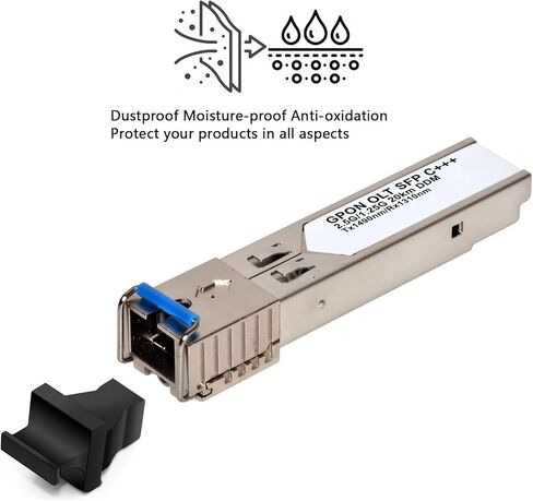 QSFP+ QSFP28 Dust Covers Anti-dust Caps Suitable for Duplex LC QSFP+ QSFP28 Optical Module Silicone 20pcs/Pack in Saudi Arabia