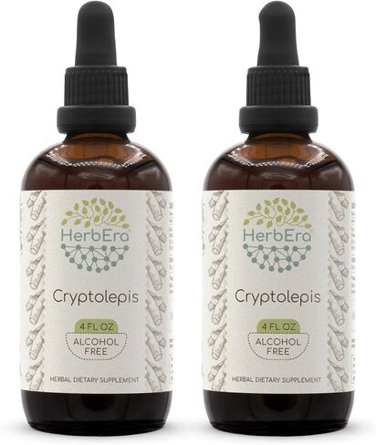 Cryptolepis B60 Alcohol-Free Herbal Extract Tincture, Super-Concentrated Wildcrafted Cryptolepis (Cryptolepis Sanguinolenta) Dried Root (2 fl oz) in Saudi Arabia