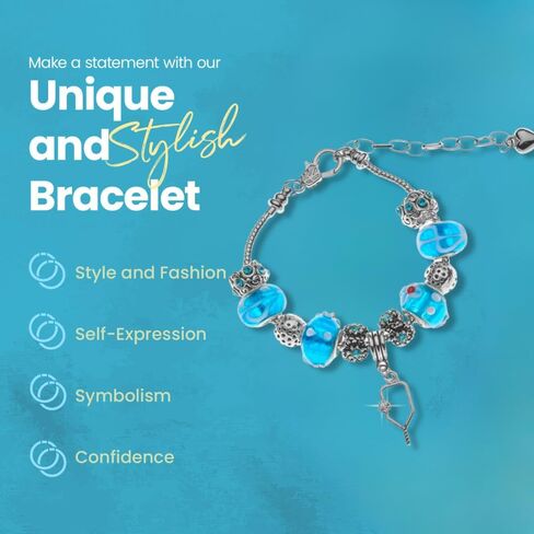 Sportybella Pickleball Bracelet, Womens Pickleball Paddle Jewelry, Pickleball Gift for Pickleball Players, Silver Pickleball Charm Bracelet in Saudi Arabia