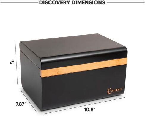 صندوق تخزين Blue Bus Discovery 2.0 قابل للقفل مع قفل بصمة الإصبع (طبيعي) in Kuwait