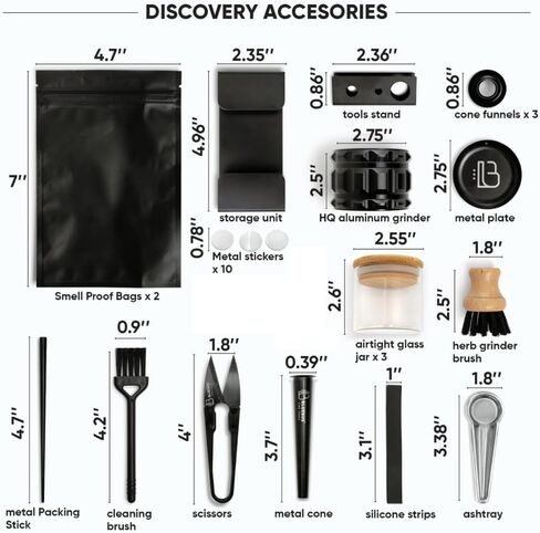 صندوق تخزين Blue Bus Discovery 2.0 قابل للقفل مع قفل بصمة الإصبع (طبيعي) in Kuwait