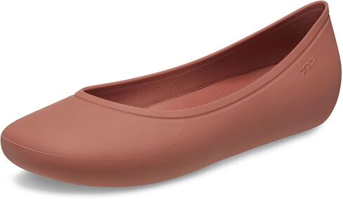 Crocs Women's Brooklyn Flats Ballet, Black, Numeric_8 in Saudi Arabia