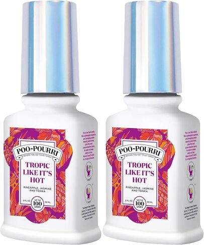Poo-Pourri Before You Go Toilet Spray Heavy Doody 2 Ounce, 2 Pack4 in Saudi Arabia