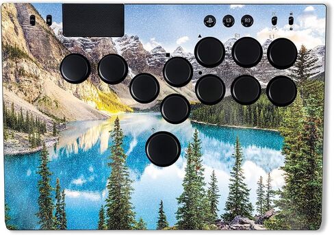 MightySkins Glossy Glitter Skin Compatible with Razer Kitsune - Mono Camo | Protective, Durable High-Gloss Glitter Finish | Easy to Apply, Remove, and Change Styles | Made in The USA in Saudi Arabia