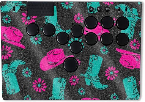 MightySkins Glossy Glitter Skin Compatible with Razer Kitsune - Mono Camo | Protective, Durable High-Gloss Glitter Finish | Easy to Apply, Remove, and Change Styles | Made in The USA in Saudi Arabia