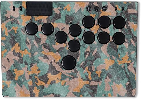 MightySkins Glossy Glitter Skin Compatible with Razer Kitsune - Mono Camo | Protective, Durable High-Gloss Glitter Finish | Easy to Apply, Remove, and Change Styles | Made in The USA in Saudi Arabia