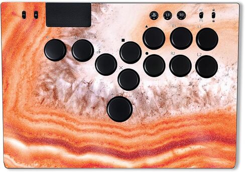 MightySkins Glossy Glitter Skin Compatible with Razer Kitsune - Mono Camo | Protective, Durable High-Gloss Glitter Finish | Easy to Apply, Remove, and Change Styles | Made in The USA in Saudi Arabia