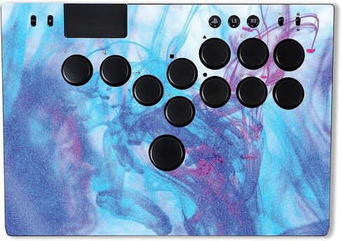 MightySkins Glossy Glitter Skin Compatible with Razer Kitsune - Mono Camo | Protective, Durable High-Gloss Glitter Finish | Easy to Apply, Remove, and Change Styles | Made in The USA in Saudi Arabia