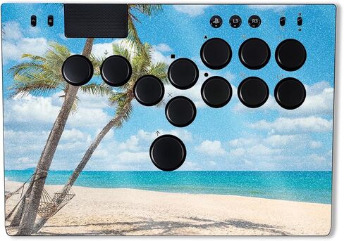 MightySkins Glossy Glitter Skin Compatible with Razer Kitsune - Mono Camo | Protective, Durable High-Gloss Glitter Finish | Easy to Apply, Remove, and Change Styles | Made in The USA in Saudi Arabia