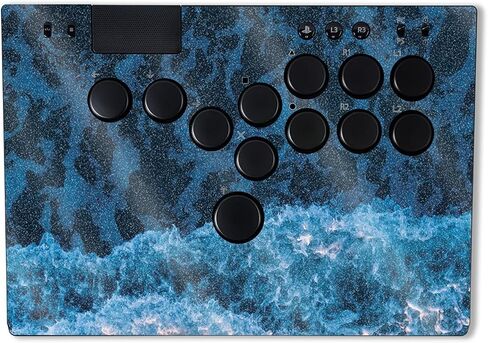 MightySkins Glossy Glitter Skin Compatible with Razer Kitsune - Mono Camo | Protective, Durable High-Gloss Glitter Finish | Easy to Apply, Remove, and Change Styles | Made in The USA in Saudi Arabia