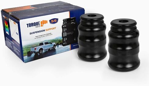 نظام تعزيز التعليق الخلفي TORQUE يحل محل توقف الصدمات لـ 1999-2010 شيفروليه تشيفي سيلفرادو 1500 HD 2500 وجي إم سي سييرا 1500 HD 2500 1500HD (يستبدل Timbren GMRCK25S) (TR3024) in Kuwait