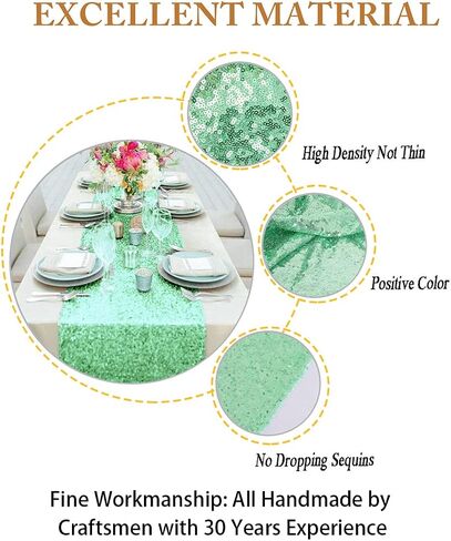 ShinyBeauty الترتر الجدول عداء 13 ''x108'' البرتقال الجدول عداء لعيد الشكر الواجهة الترتر الجدول الكتان 13 بنسبة 108 بوصة حرق البرتقال الجدول عداء الطرف الديكور عطلة طاولة الطعام عداء in Kuwait