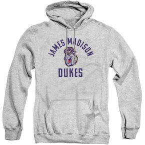 James Madison University Official Dukes Logo Head Unisex Adult Pull-Over Hoodie