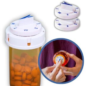 Twistwise™ Once Daily Dosage Tracking Dial - Two Pack