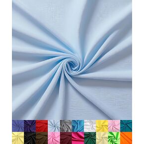 | نسيج بولي قطن للخياطة | قماش الجوخ | بواسطة ذا يارد | لفة واسعة 60 بوصة | خفيفة الوزن، قابلة للتنفس | بطانة، منسوجات منزلية، تنانير، حقائب كبيرة (أبيض، 2 ياردة) in Kuwait