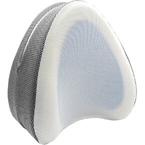 Replacement Pillow Cover for Contour Legacy Leg & Knee Foam Support Pillow-Cover ONLY (Blue)