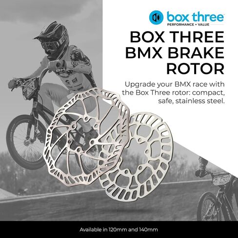 Box Components | Box Three BMX Specific 140mm 6-Bolt Disc Stainless Steel Brake Rotor | Bicycle Parts, Bicycle Brakes, Disc Brake Rotor, Bike Brakes, BMX Bike Parts, BMX Brake Kit in Saudi Arabia