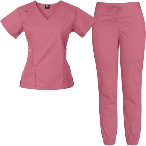 Medgear Women's 12-Pocket Jogger Scrub Set in Saudi Arabia