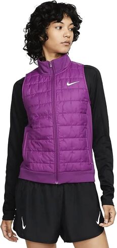 سترة جري للنساء من Nike Therma-FIT ذات حشوة صناعية، Viotech، صغير in Saudi Arabia