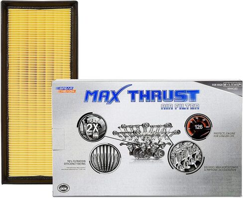 فلتر هواء محرك Spearhead Max Thrust Performance لجميع المركبات التي قطعت مسافة طويلة - يزيد من القوة ويحسن التسارع (MT-295) in Saudi Arabia