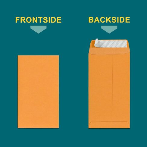 #1 Coin Envelopes - 500 Count with Gummed Seal - Small Envelopes 2.25x3.5 inch - White Money Envelopes for Coins, Seeds, Jewerly, Small Parts - Coin Collectioning Envelopes - 28lb Paper Seed Envelopes in Saudi Arabia