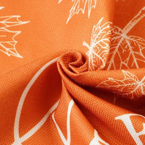 ONWAY سقوط رمي وسادة يغطي 12x20 مجموعة من 2 مزرعة مرحبا سقوط اليقطين أوراق القيقب الزينة في الهواء الطلق الفناء الخريف غطاء وسادة موسمية للأريكة الأريكة سرير المنزل in Kuwait