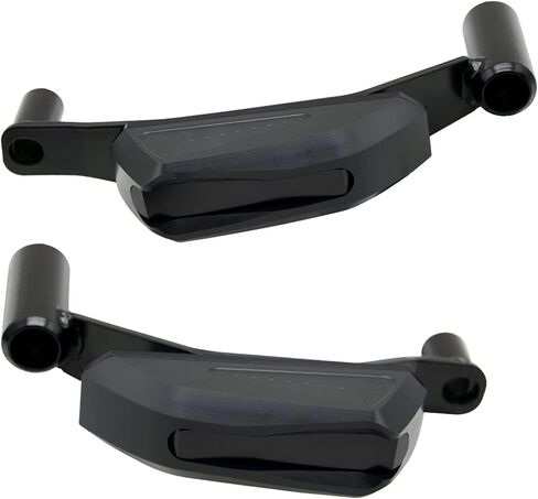 Motorcycles Fall Protection Frame Crash Pads Engine Case Sliders Protector Compatible with Z900 Z 900 2016-2021 (Black) in Saudi Arabia