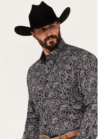 Cinch Men's Solid Grey Button Down Shirt in Saudi Arabia