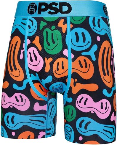 PSD Men's Trojan Nirvana Hp Boxer Briefs, Multi, L in Saudi Arabia