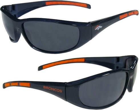 NFL Detroit Lions Wrap Sunglasses & Zippered Case, Blue in Saudi Arabia