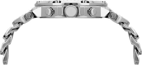 GUESS Men's 46mm Watch - Gold Tone Strap Champagne Dial Gold Tone Case in Saudi Arabia