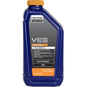 Polaris VES II Gold Full Synthetic 2-Stroke Engine Oil 1 Gallon Jug 2877883 OEM Snowmobiles