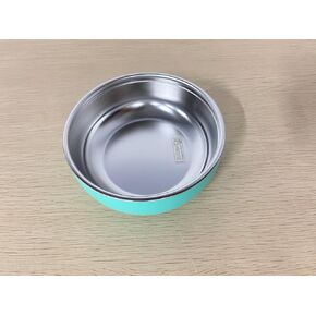 Nuogo 2 Pcs 304 Stainless Steel Baby Bowls with Removable Silicone Shell Toddler Bowls Kids Bowls Anti Scald Snack Container for Food Feeding, Dishwasher Safe (Pink,Purple)