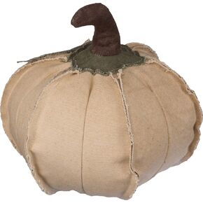 Primitives by Kathy Fabric Pumpkin Decoration, Medium, Green