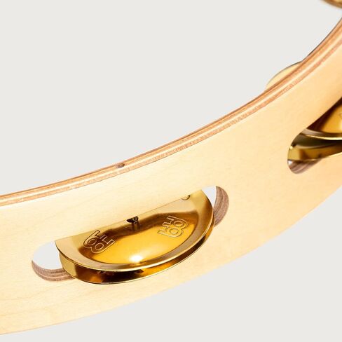Meinl Percussion AE-MTA2BO Artisan Edition Maple Tambourine with Bronze Jingles, 2 Rows in Saudi Arabia