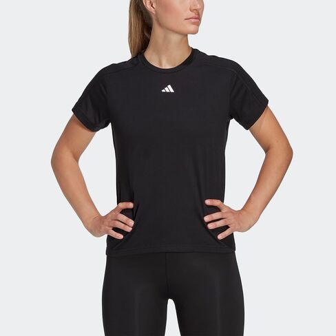 adidas Women's Aeroready Train Essentials Minimal Branding Crewneck T-Shirt in Saudi Arabia
