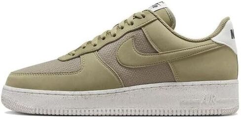 Nike Air Force 1 Mens Oil Green/Safety Orange-White Size 10.5 in Saudi Arabia