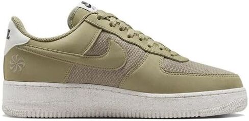 Nike Air Force 1 Mens Oil Green/Safety Orange-White Size 10.5 in Saudi Arabia