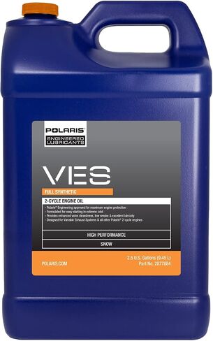 Polaris VES II Gold Full Synthetic 2-Stroke Engine Oil 1 Gallon Jug 2877883 OEM Snowmobiles in Saudi Arabia