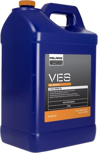 Polaris VES II Gold Full Synthetic 2-Stroke Engine Oil 1 Gallon Jug 2877883 OEM Snowmobiles in Saudi Arabia