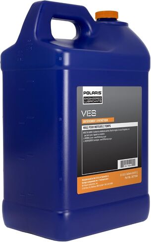Polaris VES II Gold Full Synthetic 2-Stroke Engine Oil 1 Gallon Jug 2877883 OEM Snowmobiles in Saudi Arabia